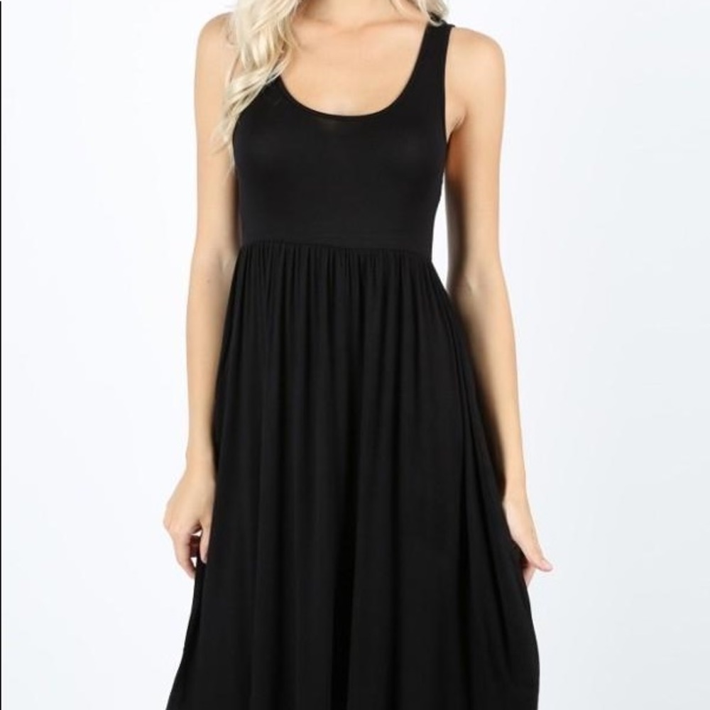 Empire waistline dress